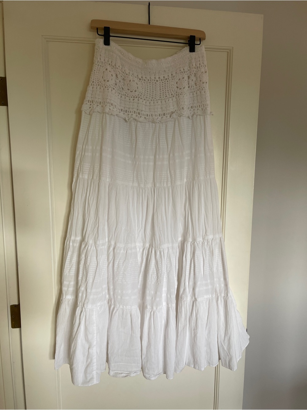 Free People Cotton Crochet Maxi Skirt - Picture 5 of 5